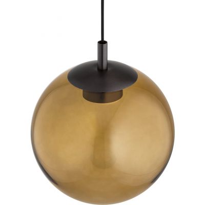 Argon Sacramento lampa wisząca 1x12 W bursztynowa-tytan 8831