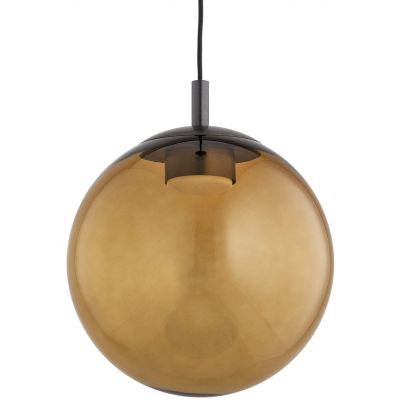 Argon Sacramento lampa wisząca 1x12 W bursztynowa-tytan 8831