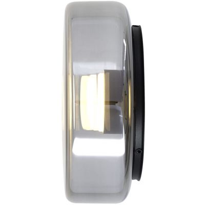 Argon Tampa kinkiet 1x12 W czarny-przydymiony 8833