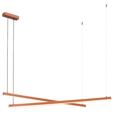 Argon Miami lampa wisząca 2x74 W brązowa 8837