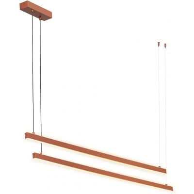 Argon Miami lampa wisząca 2x74 W brązowa 8837