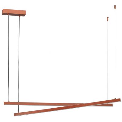 Argon Miami lampa wisząca 2x74 W brązowa 8837