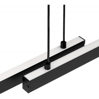 Argon Miami lampa wisząca 2x74 W czarna 8838