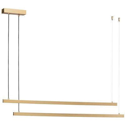 Argon Miami lampa wisząca 2x74 W złota 8839