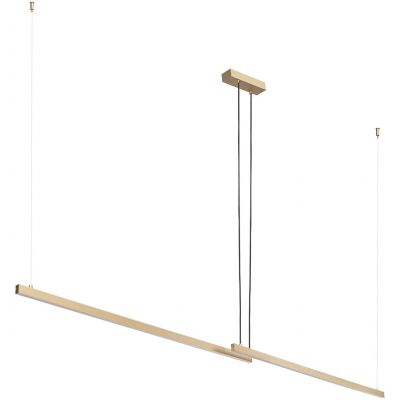 Argon Miami lampa wisząca 2x74 W złota 8839