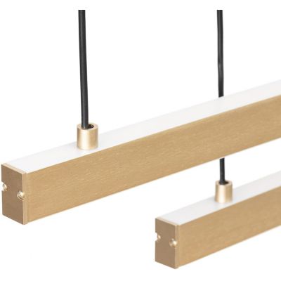 Argon Miami lampa wisząca 2x74 W złota 8839