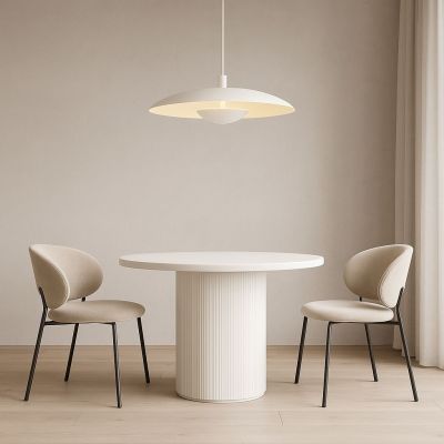 Argon Bolton lampa wisząca 1x12,5 W biała 8867