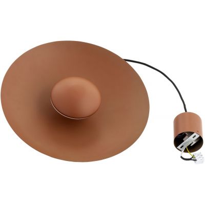 Argon Bolton lampa wisząca 1x12,5 W terakota 8870