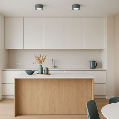 Argon Elora plafon 1x12 W zielony 8917