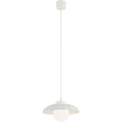 Argon Boll lampa wisząca 1x6 W biała-opal-granatowa 8947
