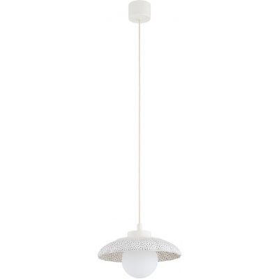 Argon Boll lampa wisząca 1x6 W biała-opal-granatowa 8947