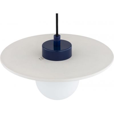 Argon Boll lampa wisząca 1x6 W opal-granatowa 8950