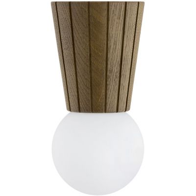 Argon Volante lampa podsufitowa 1x6 W drewno-opal 8974