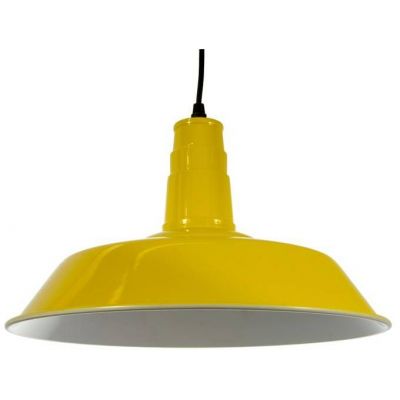 Abruzzo Retro lampa wisząca 1x20 W żółta ABR-LWRG-Y