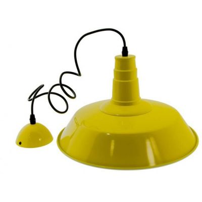 Abruzzo Retro lampa wisząca 1x20 W żółta ABR-LWRG-Y