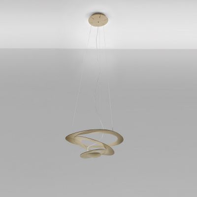 Artemide Pirce Micro lampa wisząca 1x27W 3000K złota 1249020A