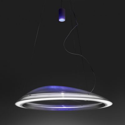 Artemide Ameluna RGB lampa wisząca 1x45W podświetlenie RGB przezroczysty 1402010APP