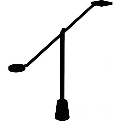 Artemide Equilibrist lampa biurkowa 12W czarna 1442010A