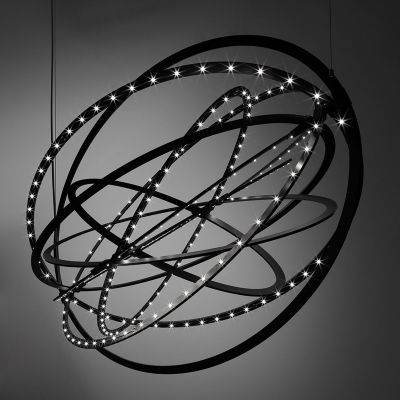 Artemide Copernico Suspension lampa wisząca 1x30W czarna 1623020A