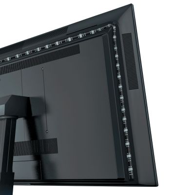 Baseus Gamo samoprzylepna taśma LED z pilotem RGB 5W 150 cm czarna DGKU-01