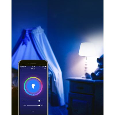 BlitzWolf WiFi inteligentna żarówka LED RGB 1x10W E27 BW-LT21