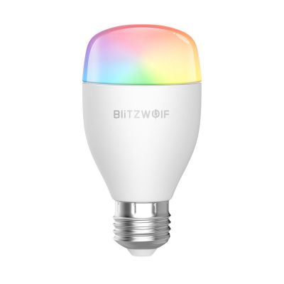 Blitzwolf WiFi inteligentna żarówka LED RGB 1x 9W E27 BW-LT27
