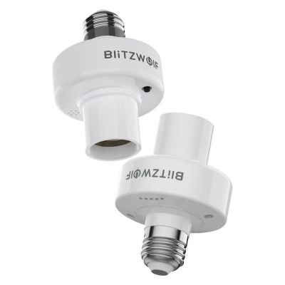 BlitzWolf gniazdo-adapter żarówki WiFi E27 biały BW-LT30