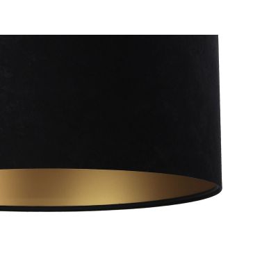 BPS Koncept Standard HomeLight Gloria lampa wisząca 1x60W czarny/złoty 010-009-50