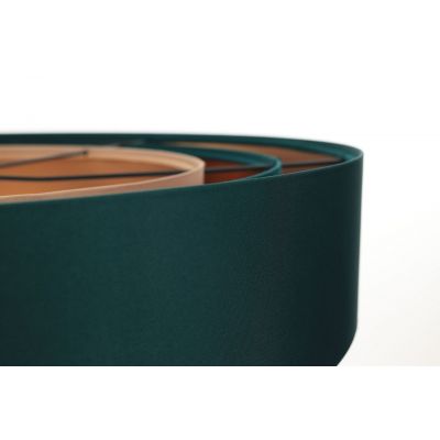 BPS Koncept Triniti lampa wisząca 1x60 W zielona-miedź 050-084-60