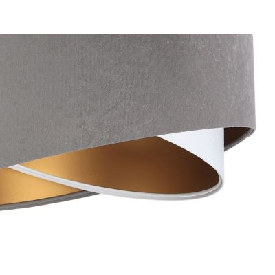 BPS Koncept Galaxy lampa wisząca 1x60 W biała-złota-szary/popielaty 060-024