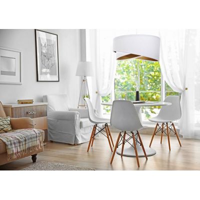 BPS Koncept Galaxy Chloe lampa wisząca 1x60W biały/złoty 060-062