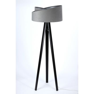 BPS Koncept Galaxy lampa stojąca 1x60 W czarna-szara-srebrna 060P-013CZ