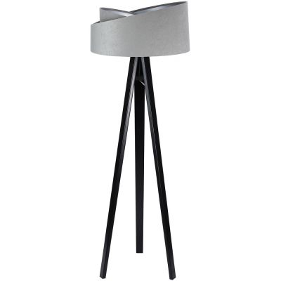 BPS Koncept Galaxy lampa stojąca 1x60 W czarna-szara-srebrna 060P-013CZ