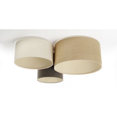 BPS Koncept Boho Ellegant lampa podsufitowa 3x60 W brązowa 080-076