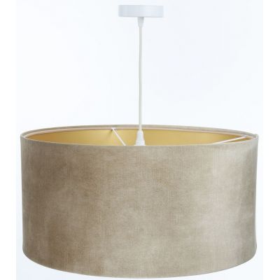 BPS Koncept Ginger lampa wisząca 1x60 W złota-beżowa 0E0-152-50