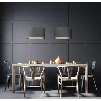 BPS Koncept Len Light lampa wisząca 1x60 W grafitowa 0E0-207-70