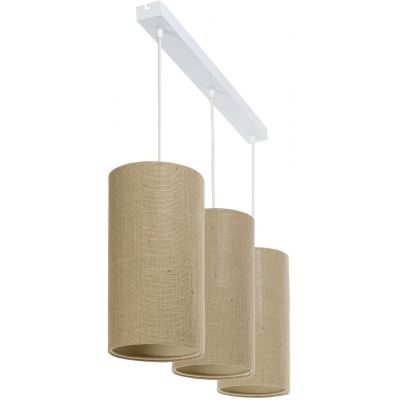 BPS Koncept Boho Ellegant Slim lampa wisząca 3x60W beżowa 0T0-L3-002