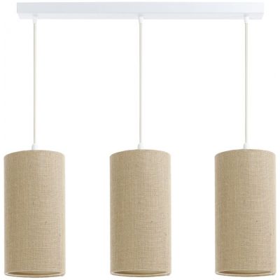 BPS Koncept Boho Ellegant Slim lampa wisząca 3x60W beżowa 0T0-L3-002