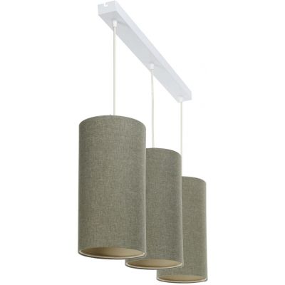 BPS Koncept Boho Ellegant Slim lampa wisząca 3x60W zielona 0T0-L3-004