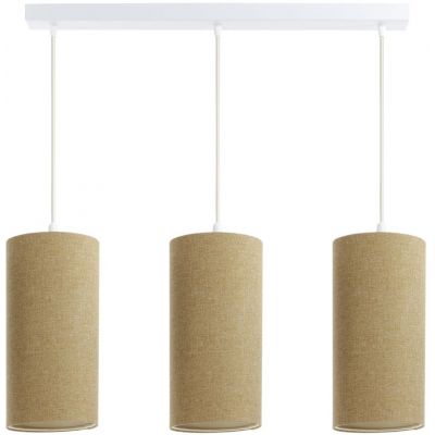 BPS Koncept Boho Ellegant Slim lampa wisząca 3x60W brązowa 0T0-L3-005