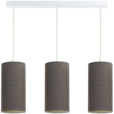 BPS Koncept Boho Ellegant Slim lampa wisząca 3x60W grafitowa 0T0-L3-006