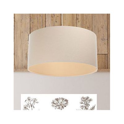 BPS Koncept Boho lampa wisząca 1x60 W kremowa-beżowa 0E0-130-40