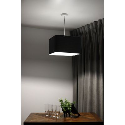 BPS Koncept Kwadro len light lampa wisząca 1x60 W grafitowa KW-006-40W25