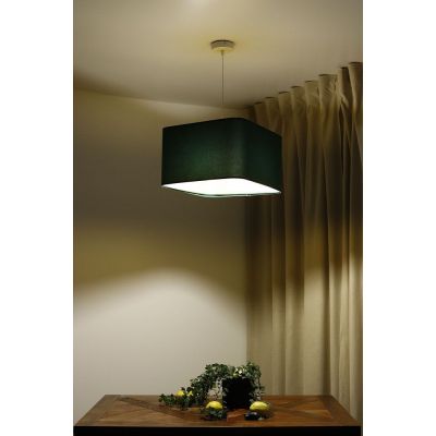 BPS Koncept Kwadro sue lampa wisząca 1x60 W zielona-złota KW-104-40W20