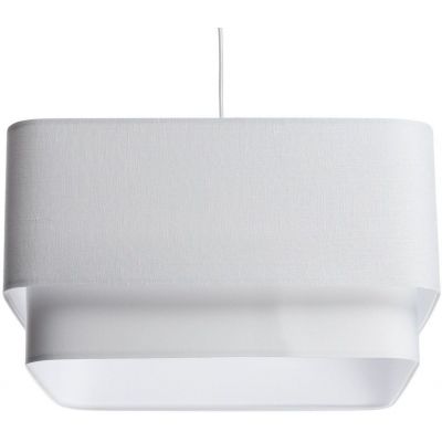 BPS Koncept Kwadro duo lampa wisząca 1x60 W biała KWD-010