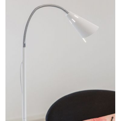 By Rydéns Best lampa stojąca 1x40W biała 4100620-5007