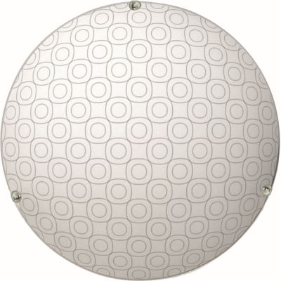 Candellux Sesi plafon 1x10W LED biały/chrom 13-55194