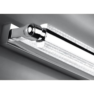 Candellux Quasar kinkiet 1x10W LED chrom/przezroczysty 20-32560