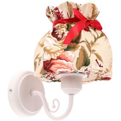 Candellux Rozano kinkiet 1x40 W biały-multikolor 21-39378