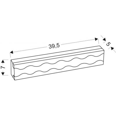 Candellux Front kinkiet 1x10W LED biały 21-72825